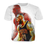 LeBron James - White T-Shirt Charcoal