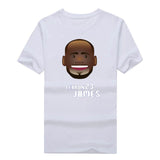 LeBron James - Red T-Shirt Cartoon