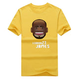 LeBron James - Red T-Shirt Cartoon
