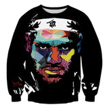 LeBron James - Black Sweatshirt Portre