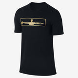 Michael Jordan - Black T-Shirt Wings Man's