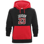 Michael Jordan - Hoodie Black&Red 23