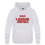LeBron James - White Hoodie