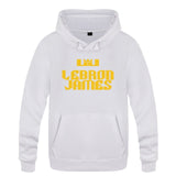 LeBron James - White Hoodie