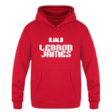 LeBron James - White Hoodie