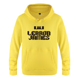 LeBron James - White Hoodie