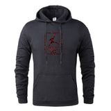 Michael Jordan - White Hoodie Air Jordan Red