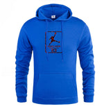 Michael Jordan - White Hoodie Air Jordan Red