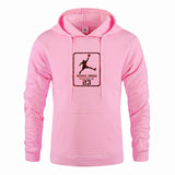 Michael Jordan - White Hoodie Air Jordan Red