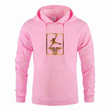 Michael Jordan - White Hoodie Air Jordan Red