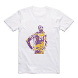Kobe Bryant - Printed Pattern T-Shirt