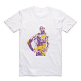 Kobe Bryant - Printed Pattern T-Shirt