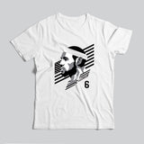 LeBron James - White T-Shirt Profil
