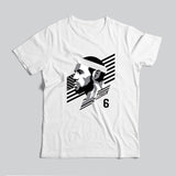 LeBron James - White T-Shirt Profil