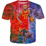 LeBron James - Black 3D Print