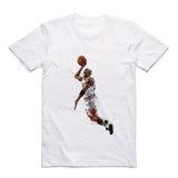Michael Jordan - White T-Shirt Cartoon