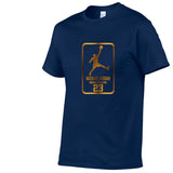 Michael Jordan - Blue T-Shirt Air Jordan Golden