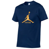 Michael Jordan - Blue T-Shirt Air Jordan Golden