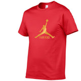 Michael Jordan - Blue T-Shirt Air Jordan Golden