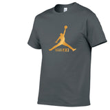 Michael Jordan - Blue T-Shirt Air Jordan Golden