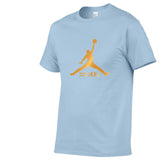 Michael Jordan - Blue T-Shirt Air Jordan Golden