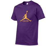 Michael Jordan - Blue T-Shirt Air Jordan Golden