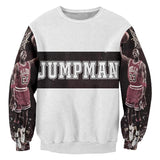 Michael Jordan - White Sweatshirt JUMPMAN!